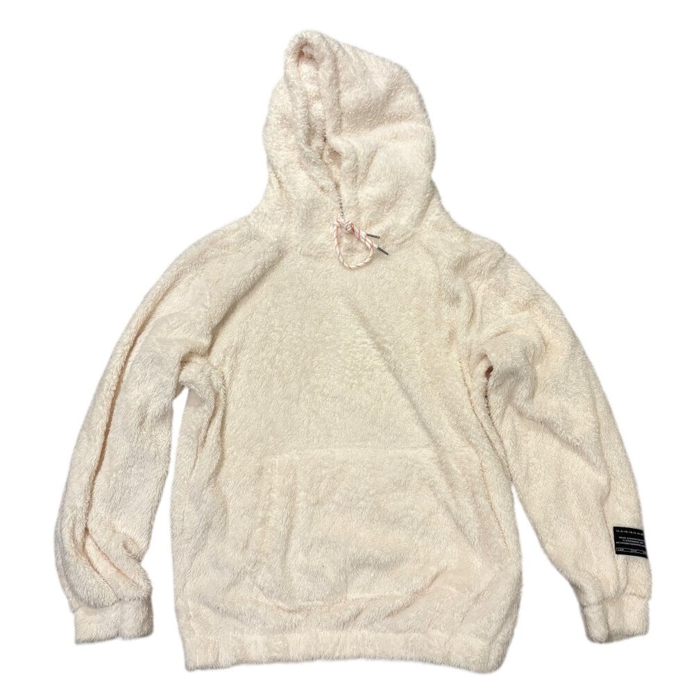 Zaful Men's Cream Color Oversized Hoodie